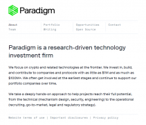 TokenPocket官方下载|Paradigm成长简史：从高校投资中走出来的加密基金